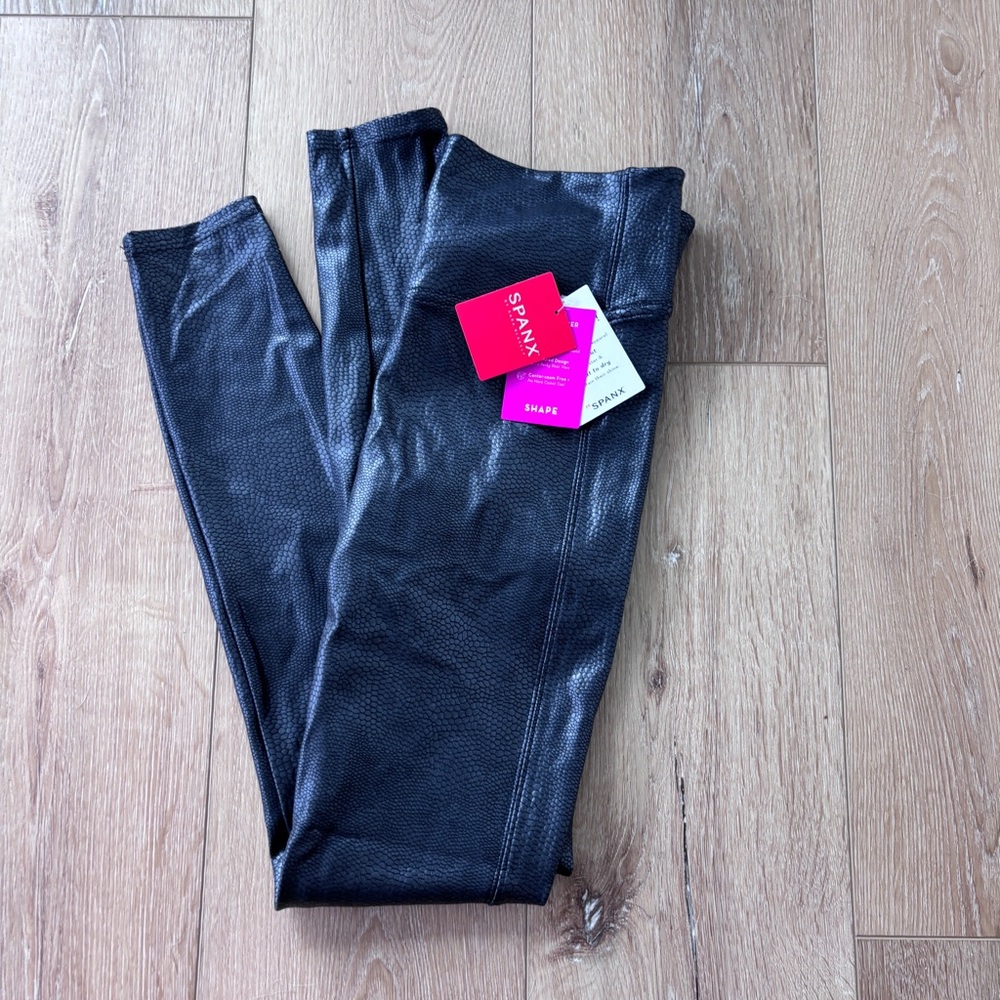 SPANX Black Jeggings for a sleek look